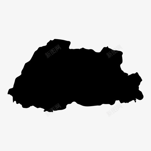 不丹不丹地图国家图标svg_新图网 https://ixintu.com 不丹 不丹地图 喜马拉雅山 国家 地图 地理 廷布