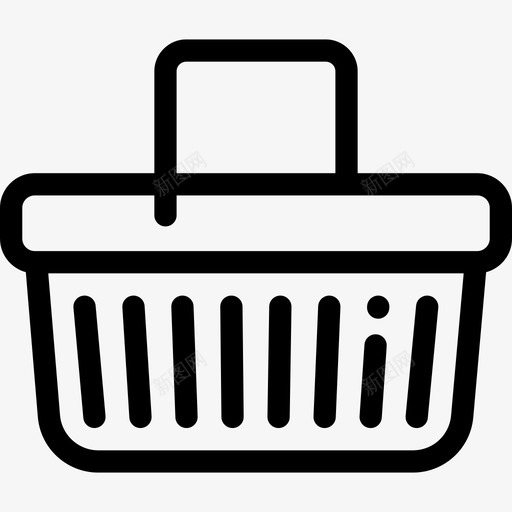 超级市场10号超市直线型图标svg_新图网 https://ixintu.com 10号超市 直线型 超级市场