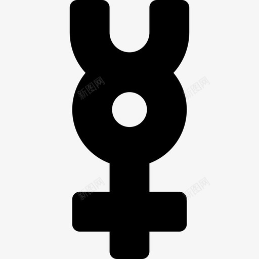 水星神秘的6充满图标svg_新图网 https://ixintu.com 充满 水星 神秘的6