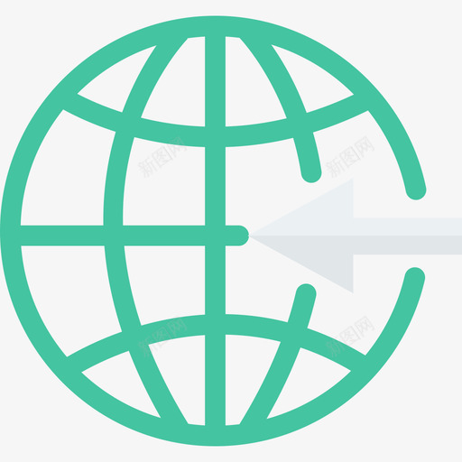 全球网络和通信扁平图标svg_新图网 https://ixintu.com 全球 扁平 网络和通信