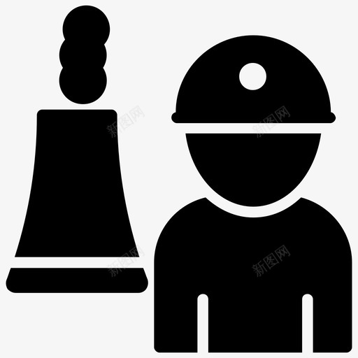 工业工人建筑师工程师图标svg_新图网 https://ixintu.com 劳工 工业工人 工业过程字形图标 工头 工程师 建筑师