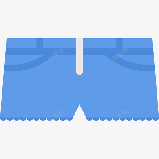 短裤衣服25平底鞋图标svg_新图网 https://ixintu.com 平底鞋 短裤 衣服25