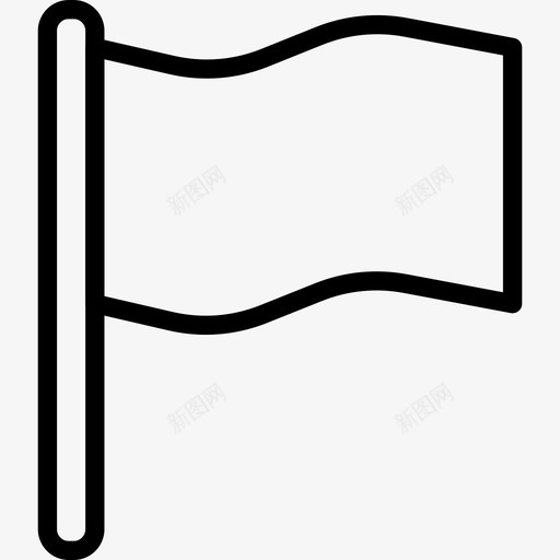 旗子游戏20直线图标svg_新图网 https://ixintu.com 旗子 游戏20 直线