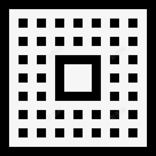 Cpu硬件7线性图标svg_新图网 https://ixintu.com Cpu 硬件7 线性