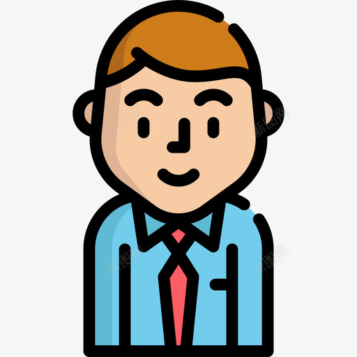 男人6号家直系肤色图标svg_新图网 https://ixintu.com 6号家 男人 直系肤色