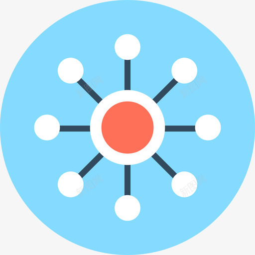 连接商业广告统计循环图标svg_新图网 https://ixintu.com 商业广告统计 循环 连接