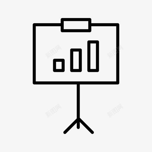 业务展示条形图图表图标svg_新图网 https://ixintu.com 业务展示 图表 增长 条形图 用户界面设计图标