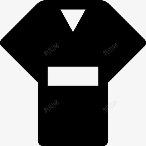 和服日本11填充图标svg_新图网 https://ixintu.com 和服 填充 日本11