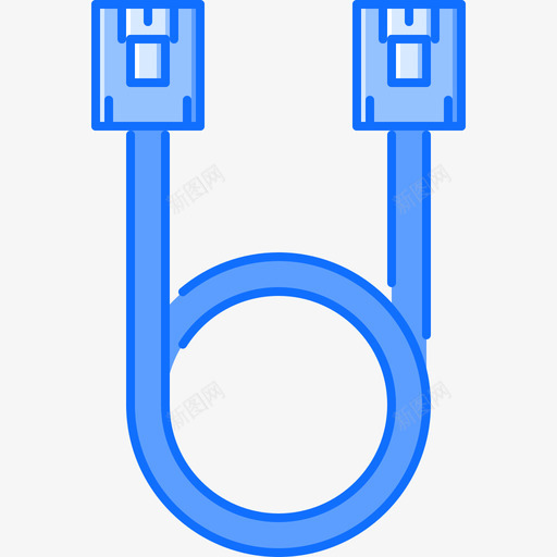 Sata电脑8蓝色图标svg_新图网 https://ixintu.com Sata 电脑8 蓝色