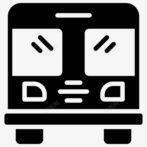 巴士长途汽车公共交通图标svg_新图网 https://ixintu.com 假期字形图标 公共交通 巴士 旅行 车辆 长途汽车