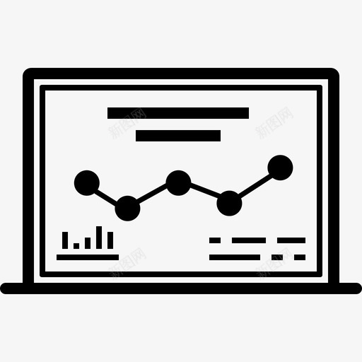 演示文稿业务图信息图图标svg_新图网 https://ixintu.com 业务图 信息图 演示文稿 笔记本电脑 笔记本电脑上的演示文稿