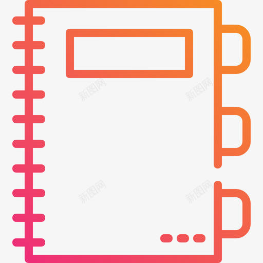 议程业务175线性梯度图标svg_新图网 https://ixintu.com 业务175 线性梯度 议程