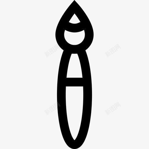画笔风景艺术8线条图标svg_新图网 https://ixintu.com 画笔 线条 风景艺术8