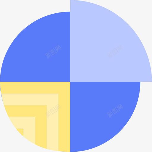 饼图seo56扁平图标svg_新图网 https://ixintu.com seo56 扁平 饼图