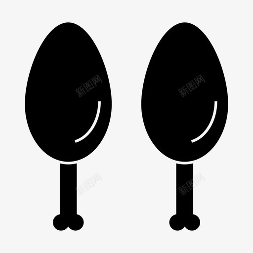 炸鸡快餐零食图标svg_新图网 https://ixintu.com 快餐 炸鸡 用户界面字形 网络 营销 零食