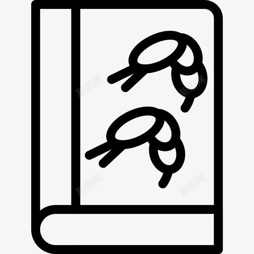 食谱书食品88直系图标svg_新图网 https://ixintu.com 直系 食品88 食谱书