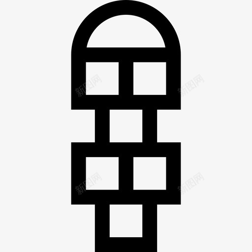 跳房子22号操场直线型图标svg_新图网 https://ixintu.com 22号操场 直线型 跳房子