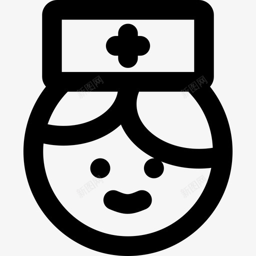 护士医学35岁直系亲属图标svg_新图网 https://ixintu.com 医学35岁 护士 直系亲属