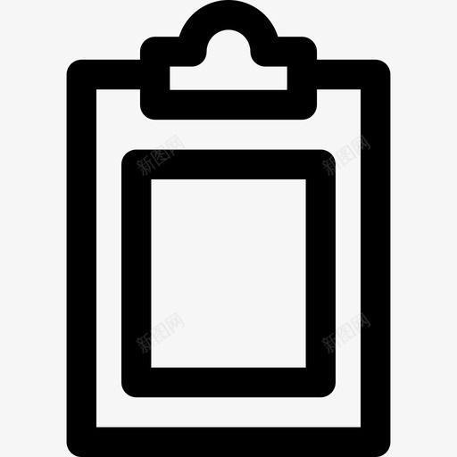 剪贴板android应用程序9线性图标svg_新图网 https://ixintu.com android应用程序9 剪贴板 线性