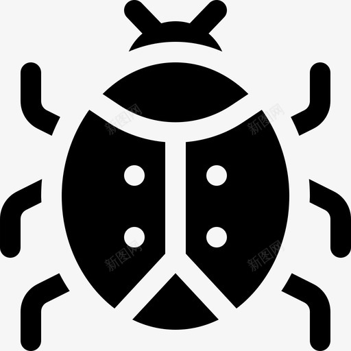 Bug技术支持10已填充图标svg_新图网 https://ixintu.com Bug 已填充 技术支持10