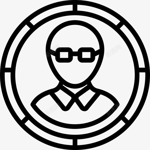 成员社区人员图标svg_新图网 https://ixintu.com 人员 团队 成员 社区