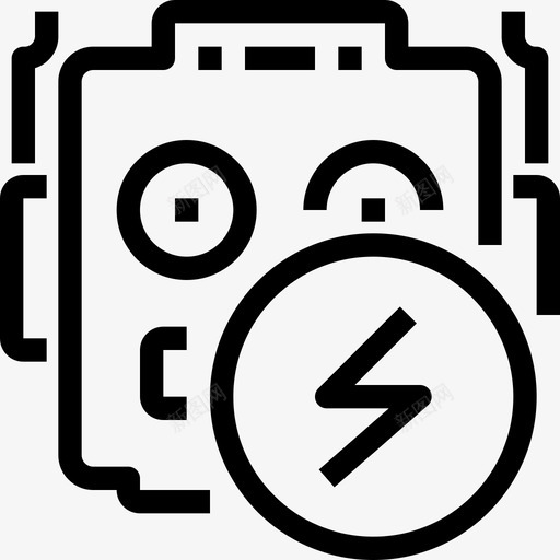 机器人机器人学23线性图标svg_新图网 https://ixintu.com 机器人 机器人学23 线性