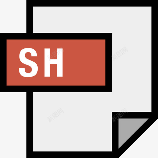 Sh4号文件其他图标svg_新图网 https://ixintu.com 4号文件 Sh 其他