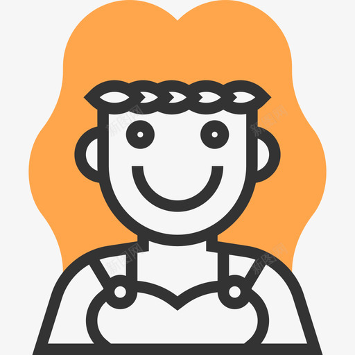 希腊语黄色阴影图标svg_新图网 https://ixintu.com 希腊语 黄色阴影