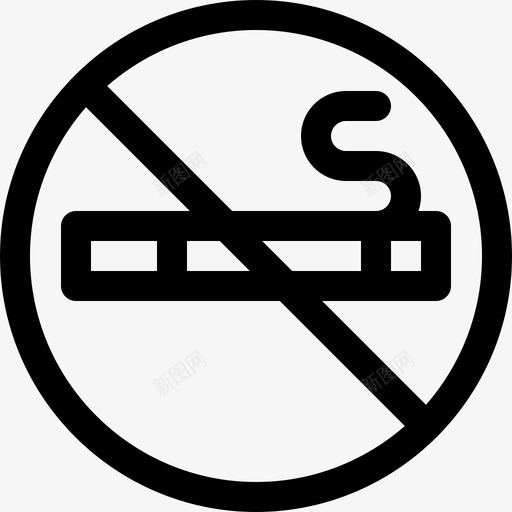 禁止吸烟17号医院直系图标svg_新图网 https://ixintu.com 17号医院 直系 禁止吸烟
