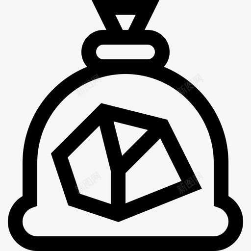 煤烧烤6线性图标svg_新图网 https://ixintu.com 烧烤6 煤 线性