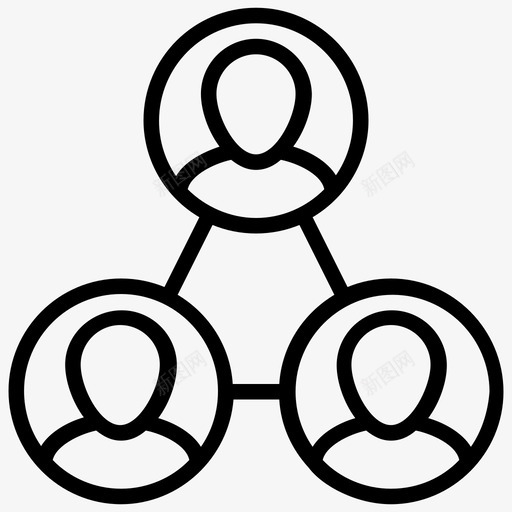 团队管理企业管理员工培训图标svg_新图网 https://ixintu.com 企业管理 员工培训 员工流失 团队管理 项目管理线向量图标