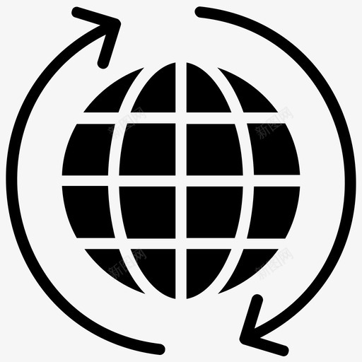 全球进步全球商业全球管理图标svg_新图网 https://ixintu.com 全球优先 全球商业 全球管理 全球解决方案 全球进步 百万富翁习惯字形图标