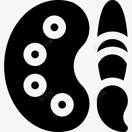 调色板学院3填充图标svg_新图网 https://ixintu.com 填充 学院3 调色板