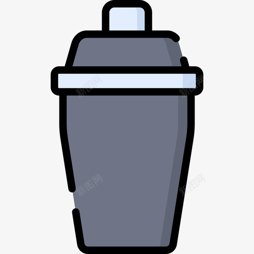 振动器20号棒线性颜色图标svg_新图网 https://ixintu.com 20号棒 振动器 线性颜色