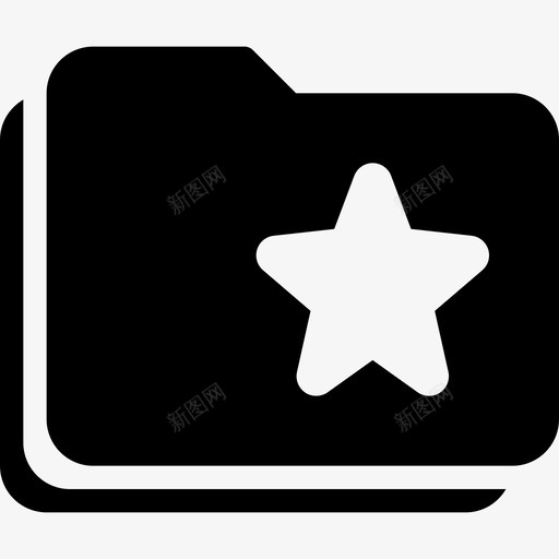 文件夹书签标签5填充图标svg_新图网 https://ixintu.com 书签标签5 填充 文件夹