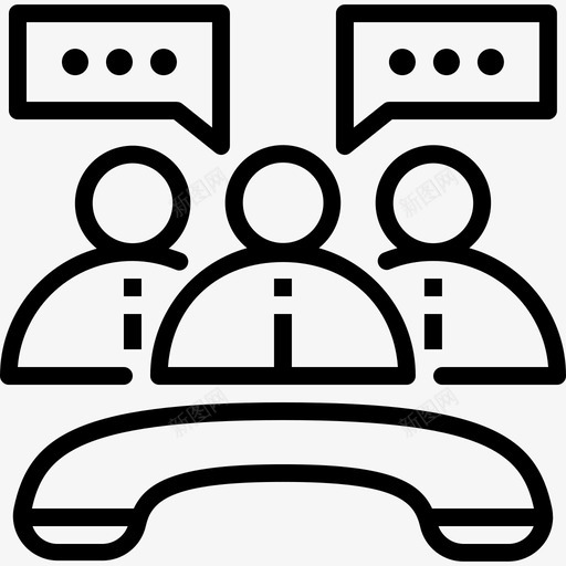 电话换乘直拨图标svg_新图网 https://ixintu.com 换乘 电话 直拨