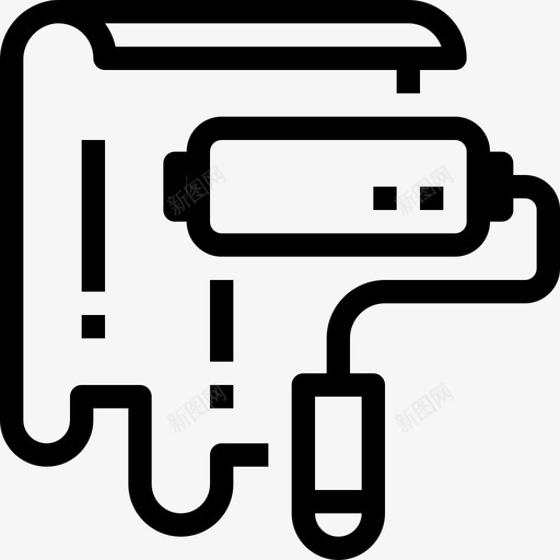 壁纸家具和家居4线性图标svg_新图网 https://ixintu.com 壁纸 家具和家居4 线性