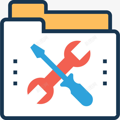 文件夹网页和开发12线颜色图标svg_新图网 https://ixintu.com 文件夹 线颜色 网页设计和开发12