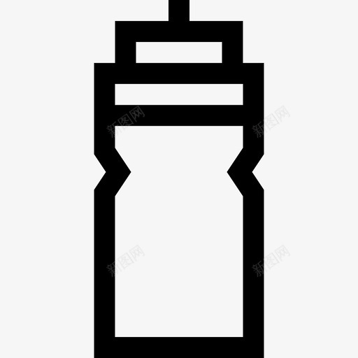 等张9号自行车直线型图标svg_新图网 https://ixintu.com 9号自行车 直线型 等张