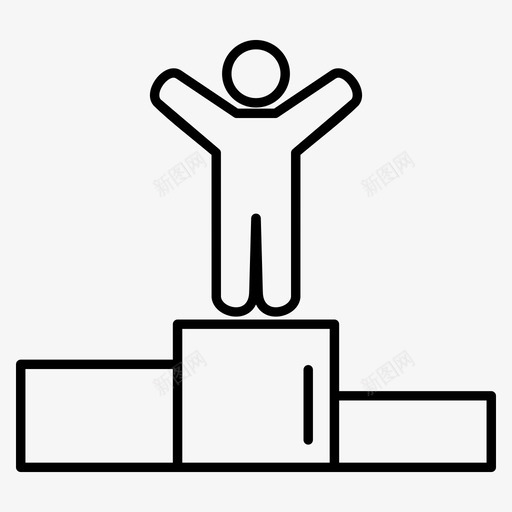 冠军第一第二图标svg_新图网 https://ixintu.com 位置 冠军 第一 第三 第二