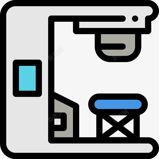 X光医院29线颜色图标svg_新图网 https://ixintu.com X光 医院29 线颜色