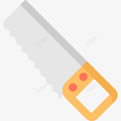 4号工具箱平锯图标svg_新图网 https://ixintu.com 4号工具箱平锯