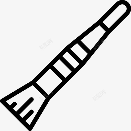 刷39号工具线性图标svg_新图网 https://ixintu.com 39号工具 刷 线性