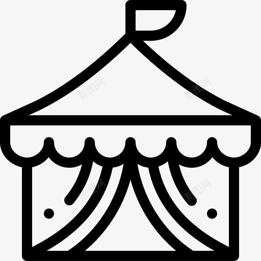 马戏团魔术5直线图标svg_新图网 https://ixintu.com 直线 马戏团 魔术5