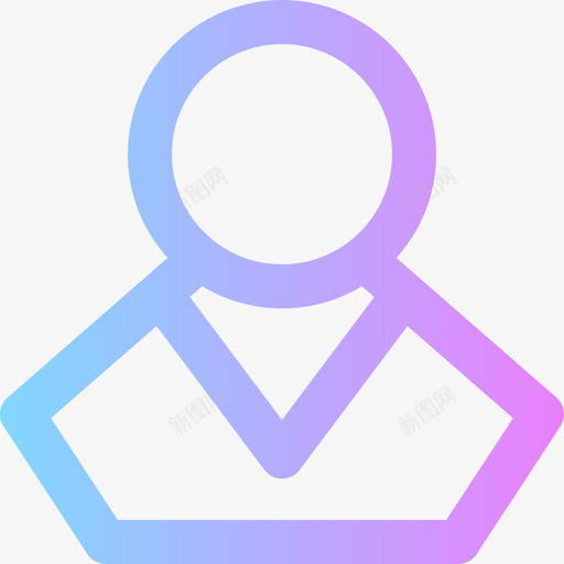 接待员83号酒店gradient图标svg_新图网 https://ixintu.com 83号酒店 gradient 接待员