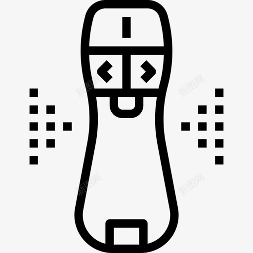 激光笔创造性学习2线性图标svg_新图网 https://ixintu.com 创造性学习2 激光笔 线性