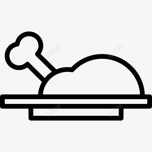 肉食物88直系图标svg_新图网 https://ixintu.com 直系 肉 食物88