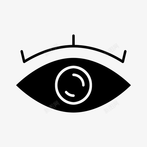 透明性视觉透明度图标svg_新图网 https://ixintu.com 商业和电子商务v2 视觉 透明度 透明性 金融