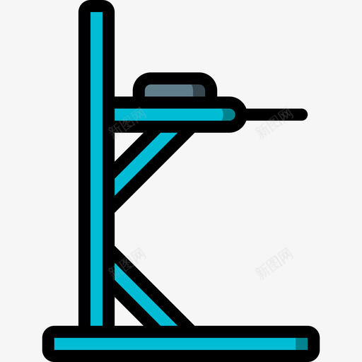机器健身器材13线颜色图标svg_新图网 https://ixintu.com 健身器材13 机器 线颜色