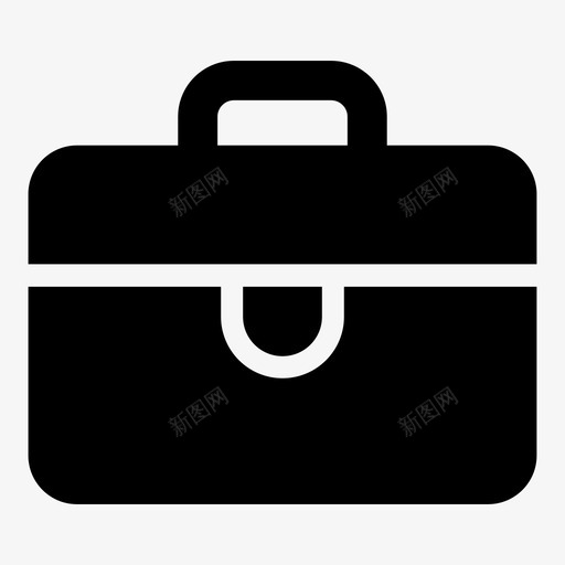 公文包书包旅行箱图标svg_新图网 https://ixintu.com 书包 公文包 旅行箱 金融业务和银行业务